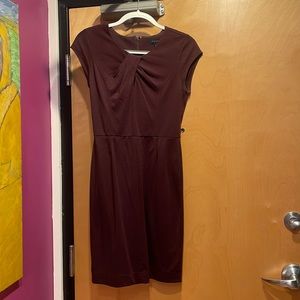 Beautiful professional burgundy dress